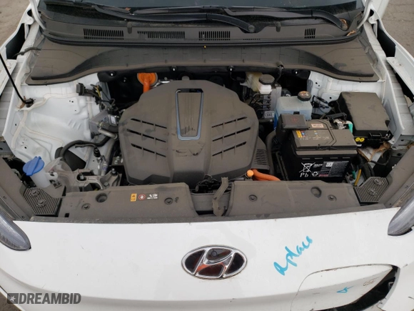 2022 Hyundai Kona Electric SEL with VIN KM8K33AG6NU159047, listed as a Copart auction lot 75781613 with 9,417 mi miles. Bid and sale history available at carsss.com. Image 11.