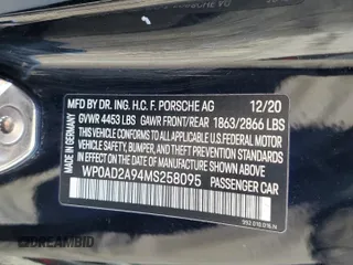 2021 Porsche 911 Turbo S with VIN WP0AD2A94MS258095, listed as a Copart auction lot 43157565 with 1,513 mi miles and Salvage Title. Bid and sale history available at DreamBid. Image 12.