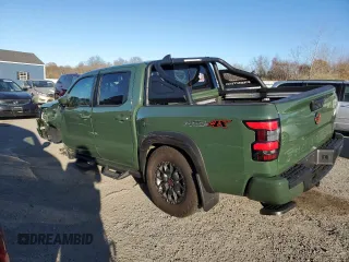 2024 Nissan Frontier SV with VIN 1N6ED1EK0RN607085, listed as a Copart auction lot 79706324 with 8,541 mi miles and Salvage title. Bid and sale history available at DreamBid. Image 2.