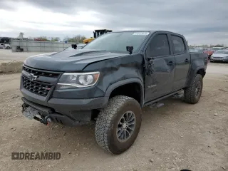 2017 Chevrolet Colorado 4WD ZR2 z VIN 1GCGTEEN5H1284514, wystawiony jako Copart lot #51377075 z przebiegiem 109 085 mil mil oraz Szkoda całkowita • Salvage title. Historia ofert i sprzedaży dostępna na DreamBid. Obrazek 1.