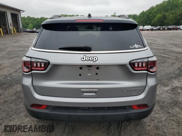 2020 Jeep Compass Limited z VIN 3C4NJCCBXLT211330, wystawiony jako Copart lot #56938845 z przebiegiem 98 968 mil mil oraz Szkoda całkowita • Salvage title. Historia ofert i sprzedaży dostępna na DreamBid. Obrazek 6.