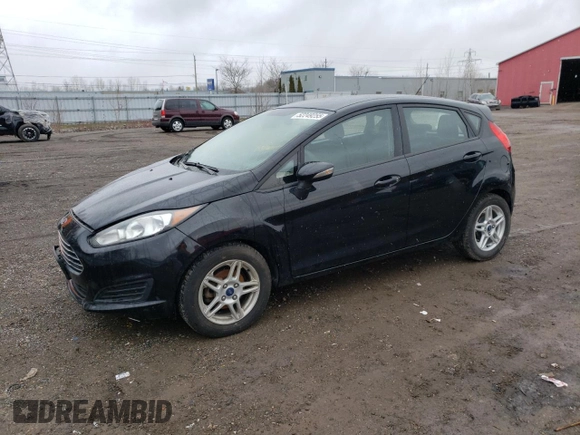2017 Ford Fiesta SE with VIN 3FADP4EJXHM129934, listed as a Copart auction lot 52249255 with 85,203 mi miles and Salvage Title. Bid and sale history available at carsss.com. Image 1.