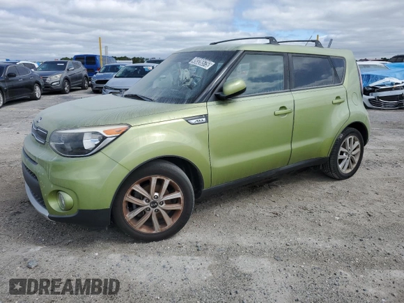 2018 Kia Soul + with VIN KNDJP3A50J7902569, listed as a Copart auction lot 49326575 with 107,362 mi miles and Clean Title. Bid and sale history available at carsss.com. Image 1.