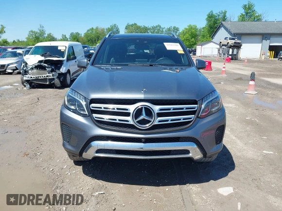 2019 Mercedes-Benz GLS 450 with VIN 4JGDF6EE9KB226581, listed as a IAAI auction lot 42242308 with 80,616 mi miles and . Bid and sale history available at DreamBid. Image 12.