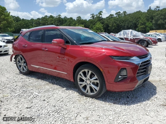 2019 Chevrolet Blazer Premier with VIN 3GNKBFRS6KS666535, listed as a Copart auction lot 62026324 with 31,744 mi miles and Salvage Title. Bid and sale history available at carsss.com. Image 4.