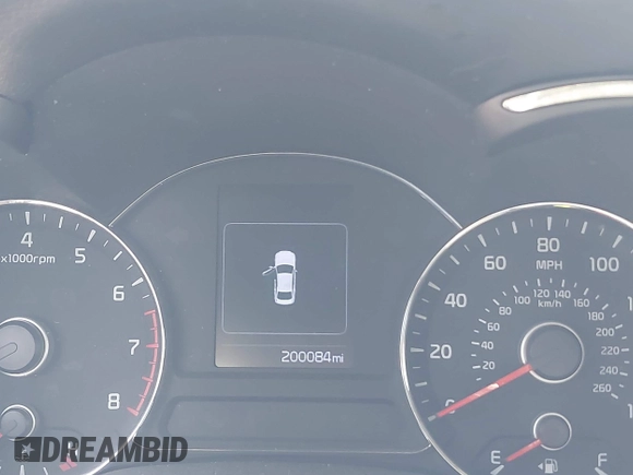 2017 Kia Forte LX with VIN 3KPFL4A79HE152155, listed as a IAAI auction lot 42009090 with 200,084 mi miles and . Bid and sale history available at carsss.com. Image 15.