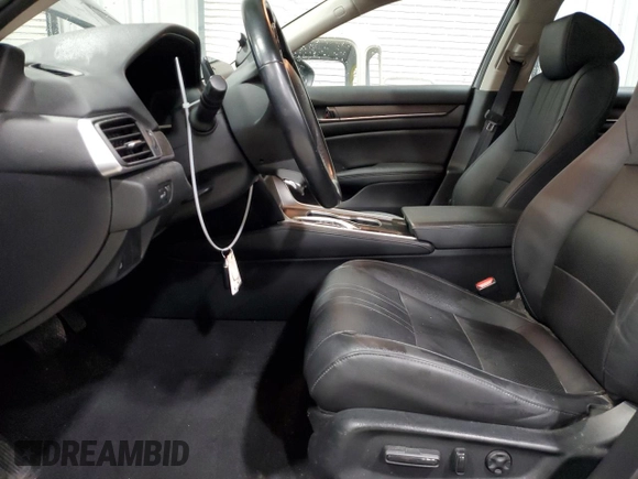 2020 Honda Accord EX-L с VIN 1HGCV3F53LA003042, выставлен на аукционе Copart как лот 47653225 с пробегом 73 186 миль миль и Списание • Salvage title. История ставок и продаж доступна на DreamBid. Изображение 7.