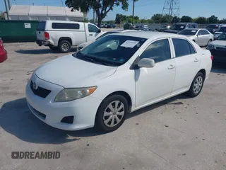 2009 Toyota Corolla with VIN JTDBL40E999061388, listed as a IAAI auction lot 42573110 with 190,140 mi miles and . Bid and sale history available at DreamBid. Image 2.