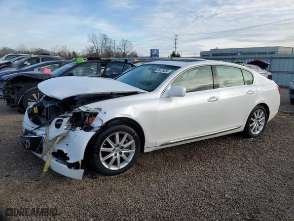 2007 Lexus GS 350 with VIN JTHCE96S470010681, listed as a Copart auction lot 84428684 with 192,643 mi miles and Salvage Title. Bid and sale history available at carsss.com. Image 1.