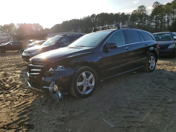 2012 Mercedes-Benz R-Class R 350 with VIN 4JGCB5HE1CA149757, listed as a Copart auction lot 81122564 with 153,054 mi miles and Salvage Title. Bid and sale history available at carsss.com. Image 1.
