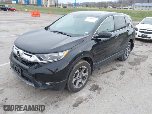 2019 Honda CR-V EX-L with VIN 7FARW2H86KE039566, listed as a IAAI auction lot 41902446 with 46,744 mi miles. Bid and sale history available at carsss.com. Image 18.