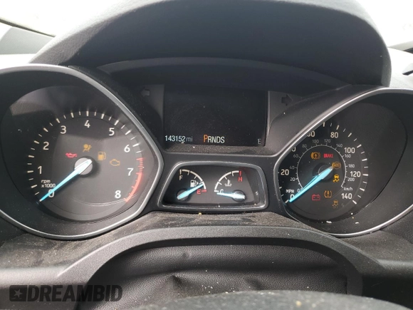 2017 Ford Escape SE with VIN 1FMCU0GD2HUC52083, listed as a Copart auction lot 46518655 with 143,152 mi miles and Salvage Title. Bid and sale history available at carsss.com. Image 9.