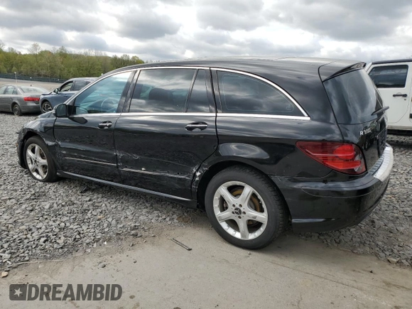 2009 Mercedes-Benz R 3.5L with VIN 4JGCB65E19A094875, listed as a Copart auction lot 55649045 with 117,626 mi miles and Clean Title. Bid and sale history available at carsss.com. Image 2.