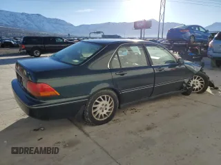1998 Acura RL Premium with VIN JH4KA965XWC003247, listed as a Copart auction lot 46313035 with 0 mi miles and Salvage Title. Bid and sale history available at carsss.com. Image 3.