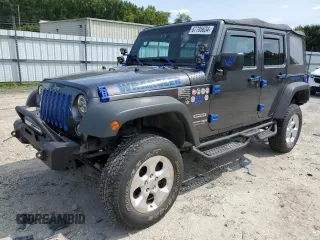2018 Jeep Wrangler JK Unlimited Sport S with VIN 1C4BJWDG3JL899209, listed as a Copart auction lot 67705634 with 100,679 mi miles and Salvage Title. Bid and sale history available at carsss.com. Image 1.