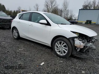 2012 Mazda 3 i Touring with VIN JM1BL1L86C1659111, listed as a Copart auction lot 48806965 with 68,173 mi miles and Salvage Title. Bid and sale history available at DreamBid. Image 4.