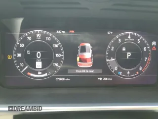 2019 Land Rover Range Rover z VIN SALGS2RE3KA547742, wystawiony jako Copart lot #56717635 z przebiegiem 72 080 mil mil oraz Szkoda całkowita • Salvage title. Historia ofert i sprzedaży dostępna na DreamBid. Obrazek 9.