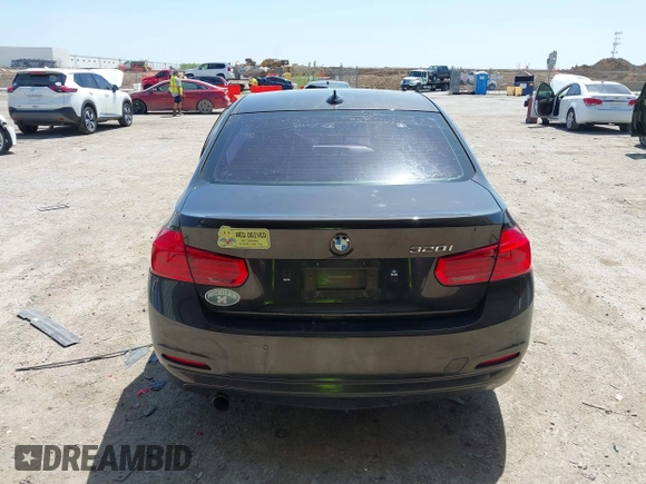 2017 BMW 3 Series 320i with VIN WBA8E1G53HNU13716, listed as a IAAI auction lot 42020354 with 59,308 mi miles. Bid and sale history available at carsss.com. Image 16.