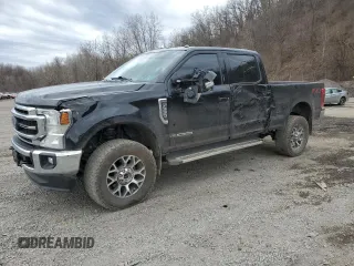 2022 Ford F-350 XL with VIN 1FT8W3BT5NEE48853, listed as a Copart auction lot 48286145 with 42,250 mi miles and Salvage Title. Bid and sale history available at DreamBid. Image 1.