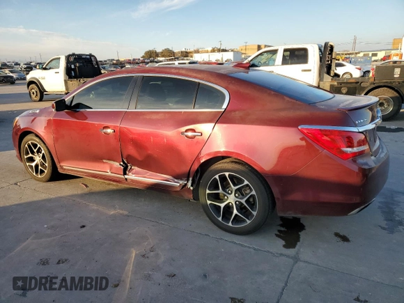 2016 Buick LaCrosse Sport Touring with VIN 1G4G45G30GF177022, listed as a Copart auction lot 87955395 with 126,319 mi miles and Salvage Title. Bid and sale history available at carsss.com. Image 2.