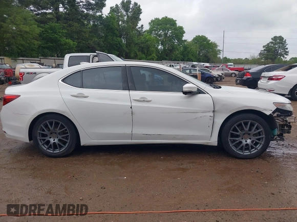 2015 Acura TLX V6 Tech with VIN 19UUB2F55FA024728, listed as a IAAI auction lot 41933939 with 185,413 mi miles. Bid and sale history available at carsss.com. Image 17.