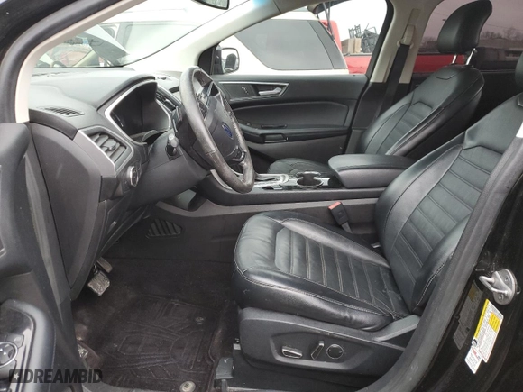 2015 Ford Edge SEL with VIN 2FMTK4J93FBB95798, listed as a Copart auction lot 45141195 with 89,310 mi miles and Salvage Title. Bid and sale history available at carsss.com. Image 7.
