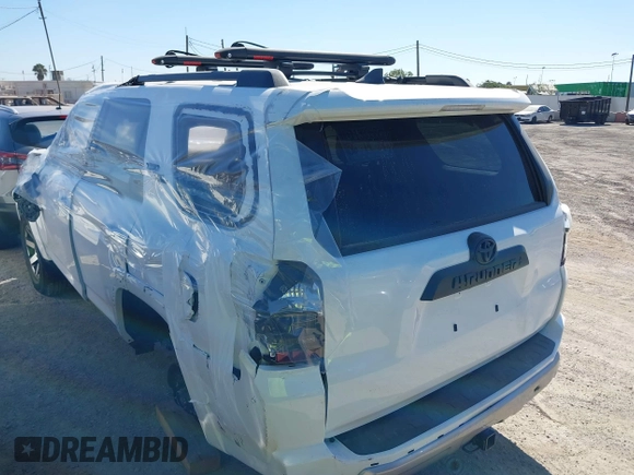 2024 Toyota 4Runner TRD Off Road with VIN JTERU5JR3R6278015, listed as a IAAI auction lot 40637281 with Not provided miles and . Bid and sale history available at DreamBid. Image 3.