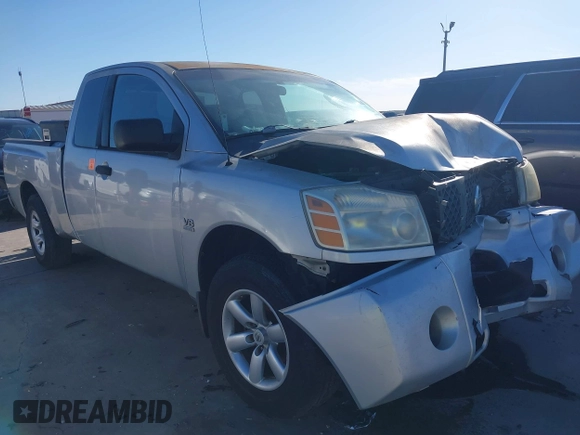 2004 Nissan Titan SE with VIN 1N6AA06A74N553025, listed as a IAAI auction lot 41466773 with 182,110 mi miles. Bid and sale history available at carsss.com. Image 1.