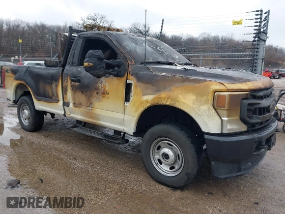 2022 Ford F-250 XL with VIN 1FTBF2B63NEC67762, listed as a IAAI auction lot 41718333 with Not provided miles and . Bid and sale history available at DreamBid. Image 12.