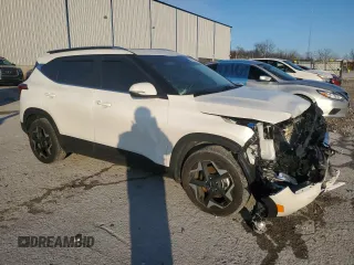 2024 Kia Seltos EX with VIN KNDERCAA9R7564013, listed as a Copart auction lot 87236184 with 30,724 mi miles and Salvage Title. Bid and sale history available at carsss.com. Image 4.