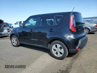 2014 Kia Soul with VIN KNDJN2A20E7002573, listed as a Copart auction lot 53543085 with 106,379 mi miles and Salvage Title. Bid and sale history available at carsss.com. Image 2.