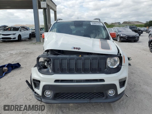 2020 Jeep Renegade Latitude с VIN ZACNJABB8LPL71930, выставлен на аукционе Copart как лот 53862435 с пробегом 84 261 миль миль и Списание • Salvage title. История ставок и продаж доступна на DreamBid. Изображение 5.