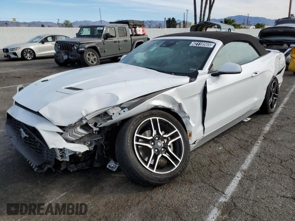 2022 Ford Mustang EcoBoost with VIN 1FATP8UH8N5100869, listed as a Copart auction lot 42118565 with 0 mi miles and Non Repairable. Bid and sale history available at carsss.com. Image 1.