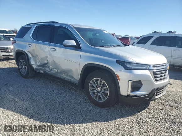 2022 Chevrolet Traverse LT Cloth with VIN 1GNERGKW1NJ166154, listed as a Copart auction lot 47476985 with 34,793 mi miles and Salvage Title. Bid and sale history available at carsss.com. Image 4.