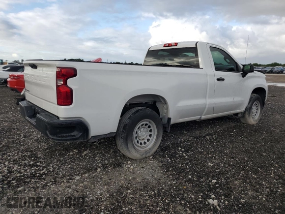 2021 Chevrolet Silverado 1500 Work Truck with VIN 3GCNWAEH7MG172990, listed as a Copart auction lot 41443265 with 27,921 mi miles and Non Repairable. Bid and sale history available at carsss.com. Image 3.