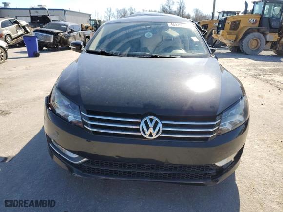 2015 Volkswagen Passat 1.8T Limited Edition with VIN 1VWAT7A37FC087624, listed as a Copart auction lot 46979885 with 189,840 mi miles and Salvage Title. Bid and sale history available at carsss.com. Image 5.