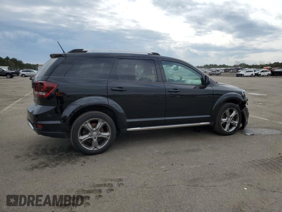 2017 Dodge Journey Crossroad Plus with VIN 3C4PDDGGXHT578201, listed as a Copart auction lot 47248924 with 81,357 mi miles and Salvage title. Bid and sale history available at DreamBid. Image 3.