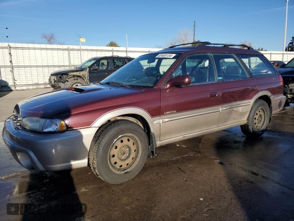 1999 Subaru Legacy Outback with VIN 4S3BG6851X7637598, listed as a Copart auction lot 83469134 with 207,692 mi miles and Salvage title. Bid and sale history available at DreamBid. Image 1.