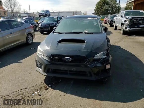 2021 Subaru WRX Premium with VIN JF1VA1C64M9802762, listed as a Copart auction lot 47588295 with 50,808 mi miles and Salvage Title. Bid and sale history available at carsss.com. Image 10.
