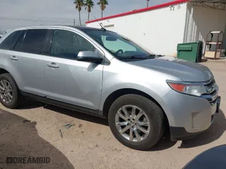 2013 Ford Edge SEL with VIN 2FMDK4JC2DBE33878, listed as a IAAI auction lot 41597848 with 216,761 mi miles. Bid and sale history available at carsss.com. Image 1.