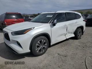 2023 Toyota Highlander L with VIN 5TDKDRBH1PS023993, listed as a Copart auction lot 53170455 with 50,931 mi miles and Salvage title. Bid and sale history available at DreamBid. Image 1.