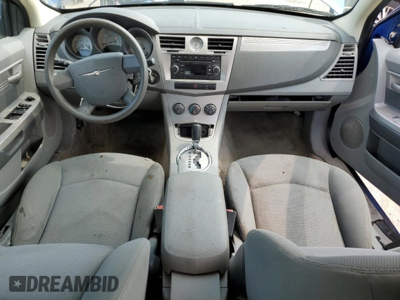 2008 Chrysler Sebring LX with VIN 1C3LC46R58N181133, listed as a Copart auction lot 59382815 with 294,032 mi miles and Salvage title. Bid and sale history available at DreamBid. Image 8.