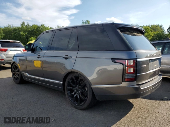 2016 Land Rover Range Rover HSE z VIN SALGS2PF3GA317640, wystawiony jako Copart lot #62923315 z przebiegiem 95 924 mil mil oraz Czysty tytuł • Clean title. Historia ofert i sprzedaży dostępna na DreamBid. Obrazek 2.