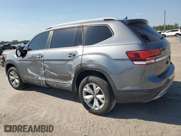 2018 Volkswagen Atlas SE z VIN 1V2KR2CA2JC508368, wystawiony jako Copart lot #45112465 z przebiegiem Nie podano mil oraz Szkoda całkowita • Salvage title. Historia ofert i sprzedaży dostępna na DreamBid. Obrazek 2.