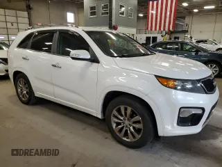2011 Kia Sorento SX with VIN 5XYKW4A28BG133942, listed as a Copart auction lot 50219905 with 143,515 mi miles and Salvage Title. Bid and sale history available at carsss.com. Image 4.