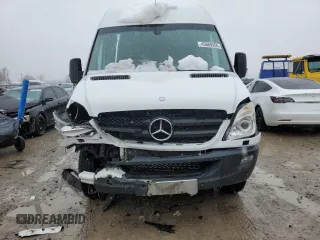 2011 Mercedes-Benz Sprinter with VIN WD3PF4CD0B5588033, listed as a Copart auction lot 45869255 with 241,977 mi miles and Salvage Title. Bid and sale history available at DreamBid. Image 5.