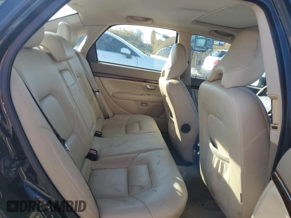 2005 Volvo S80 with VIN YV1TH592051398894, listed as a Copart auction lot 76580174 with 237,557 mi miles and Clean Title. Bid and sale history available at carsss.com. Image 10.