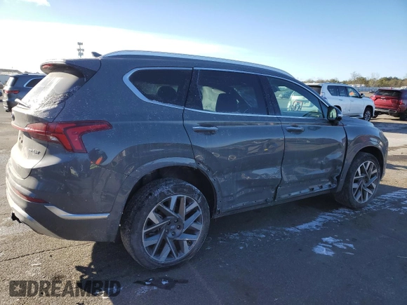 2023 Hyundai Santa Fe Calligraphy with VIN 5NMS5DAL3PH635069, listed as a Copart auction lot 87482124 with 26,871 mi miles and Non Repairable. Bid and sale history available at carsss.com. Image 3.