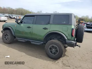 2023 Ford Bronco z VIN 1FMEE5DP2PLB22598, wystawiony jako Copart lot #54707415 z przebiegiem 10 266 mil mil oraz Szkoda całkowita • Salvage title. Historia ofert i sprzedaży dostępna na DreamBid. Obrazek 2.