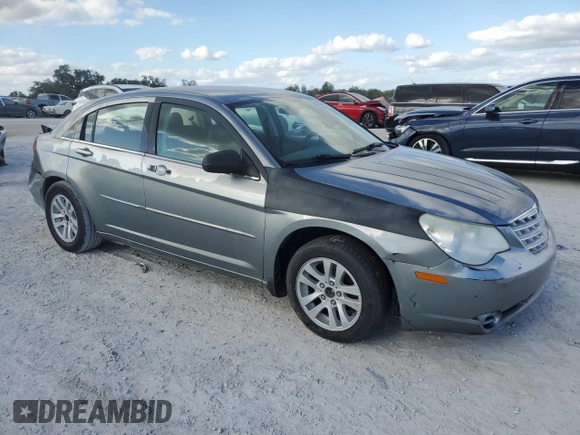 2008 Chrysler Sebring LX with VIN 1C3LC46J58N244726, listed as a Copart auction lot 83805674 with 143,953 mi miles and Non Repairable. Bid and sale history available at carsss.com. Image 4.